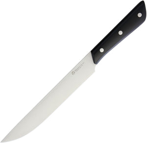 Maserin 13.5" 4116 Stainless Black Handle Fixed Blade Kitchen Knife 2228