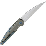 Maserin Consoli Framelock Titanium D2 Folding Knife 405