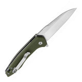 Maserin Sport Linerlock Green Folding Knife 46003g10v