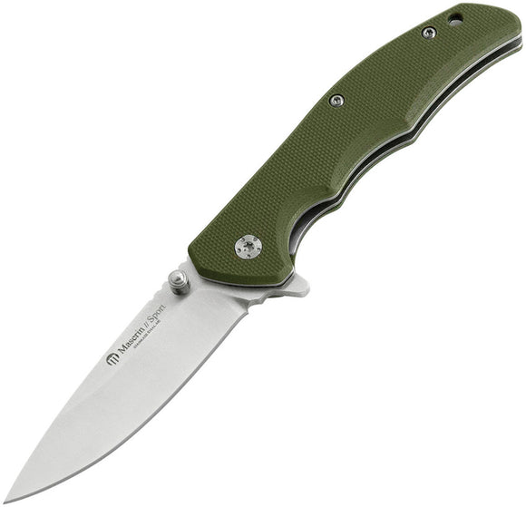 Maserin Sport Linerlock Green Folding Knife 46004g10v