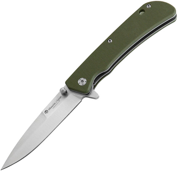 Maserin Sport Linerlock Green Folding Knife 46006g10v