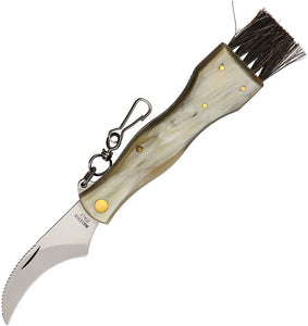 Maserin Mushroom 420 stainless Horn Handle Folding Knife 800cr  -On Sale