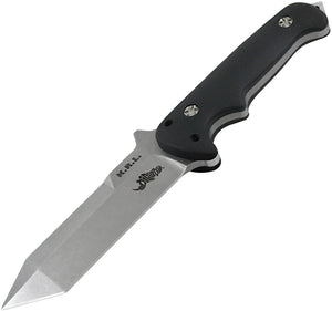 Maserin Diceros K.R.L. Fixed Blade Knife Black G10 D2 Tool Steel Tanto Point 925G10N