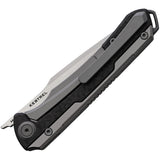 Maxace Kestrel Framelock Carbon Fiber Folding Big Spearhead M390 Knife M06B