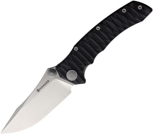 Maxace Sandstorm K Pocket Knife Linerlock Black G10 Folding Bohler K110 MCK05