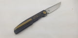 Maxace Persian Framelock Carbon Fiber/Titanium Folding M390 Pocket Knife MCPS02