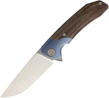Maxace Goliath 2.0 Pocket Knife Linerlock Micarta & Titanium Folding K110 MGL202