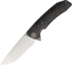 Maxace Goliath 2.0 Glow in the Dark Carbon Fiber & Titanium K110 Linerlock Folding Knife gl313