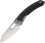 Maxace Black Mirror Framelock Black Aluminum Folding M390 Pocket Knife MXBM01