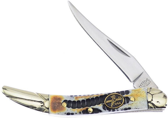 Frost Toothpick Mojave Bone Series Handle Stainless Folding Pocket Knife