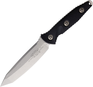Microtech Socom Alpha Black G10 Stonewash Tanto Fixed Blade Knife 11410