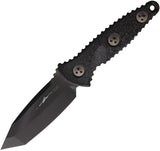 Microtech Socom Alpha Mini Carbon Fiber Tanto Fixed Blade Knife w/ Sheath 114M1DLCCFS