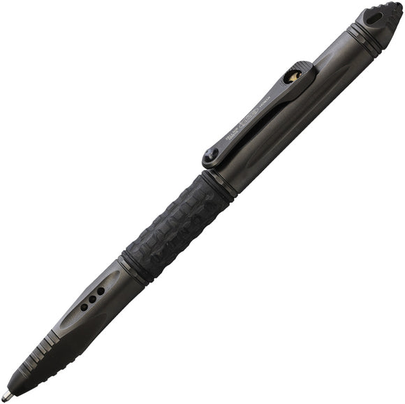 Microtech Kyroh Black Titanium & Carbon Fiber Bolt Action Pen w/ Pocket Clip 403TISPTRI