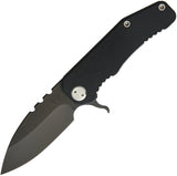 Medford 187 Framelock Black G10 Folding D2 Steel Pocket Knife 001DPQ08TMSS