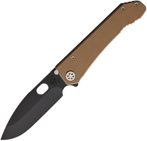 Medford Deployment Framelock Tan G10 Folding D2 Steel Pocket Knife 002DPQ09TM