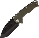 Medford Praetorian G Framelock Green Folding S35VN Pocket Knife 011SPT10TM