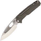 Medford Infraction Bronze PVD Coated Titanium Framelock S35Vn Folding Knife 31st30tm