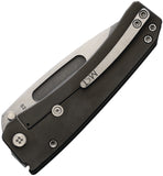 Medford Midi Marauder Framelock Titanium Folding Pocket Knife 033SSTD30PV