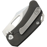 Medford ERIS Framelock Black PVD Titanium D2 Steel Folding Blade Knife  OPEN BOX