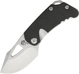 Medford ERIS Framelock Black PVD Titanium D2 Steel Folding Blade Knife 037DT30PV