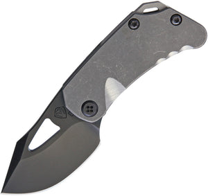 Medford Eris Framelock Titanium handle Folding D2 Knife 037SPQ01TM