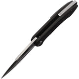 Medford Theseus Framelock Black Titanium Folding D2 Tool Steel Pocket Knife 040STQ30PV