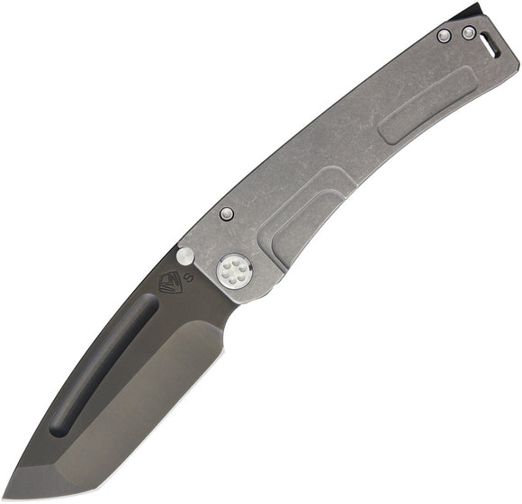 Medford Mara-H Titanium PVD coated S35VN Tanto Folding Knife 045SPT01TM