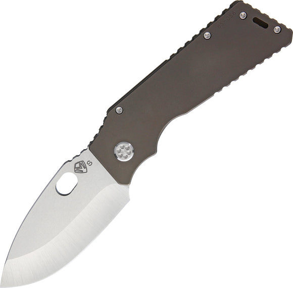 Medford TFF-H Bronze anodized titanium handle S35VN Folding Knife 046ST36A1