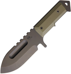 Medford 10" Sea Wolf Green G10 Handle PVD Coated D2 Fixed Blade knife + Sheath 069dp10ko