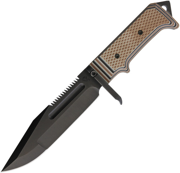 Medford Raider Camo G10 Fixed Blade Knife 075SPQ12KB
