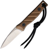 Medford Necromancer Bronze G10 S35VN Steel Fixed Blade Knife 117STQ09KC