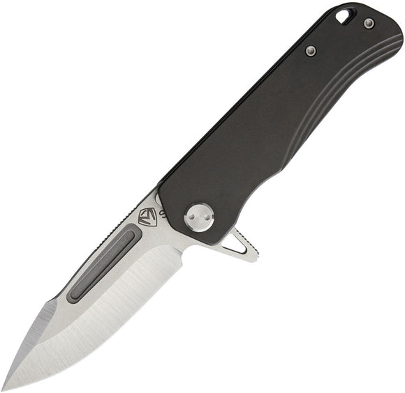 Medford Proxima Black Anodized Titanium Framelock S35Vn Folding Knife 200st30pv