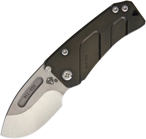 Medford Hunden Black PVD Titanium Coated Framelock S35Vn Folding Knife 203st30pv