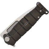 Medford USMC FF Framelock Black Titanium Folding S35VN Steel Pocket Knife 204STQ