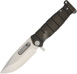 Medford USMC FF Framelock Black Titanium Folding S35VN Steel Pocket Knife 204STQ