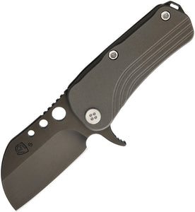 Medford Chunky Monkey Framelock Black Folding Pocket Knife 205SPQ36A1