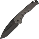 Medford Praetorian Slim Gray Titanium Folding S35VN Pocket Knife 208SPD01TM