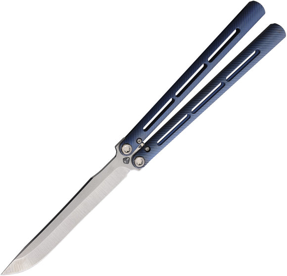 Medford Viceroy Balisong Blue Titanium S45VN Butterfly Knife 2164TD37A2