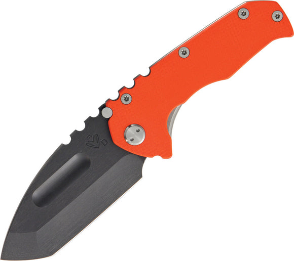 Medford Praetorian G Orange G10 & Titanium Folding D2 Pocket Knife 42