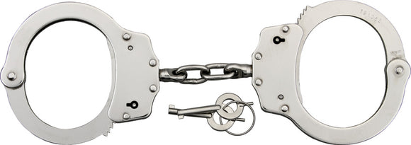 Scorpion Handcuffs Silver Nickel Plated Steel 220041SL