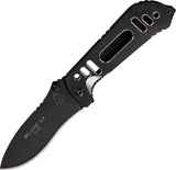 TOPS Mil-Spie 35 Lightweight Military Special Project Black Folding Knife