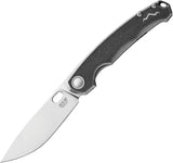 MKM-Maniago Knife Makers Eclipse Gray Titanium Folding MagnaCut Knife ELGYBK