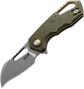 MKM - Maniago Knife Makers Isonzo Hawkbill Linerlock Green N690 Folding Knife 032