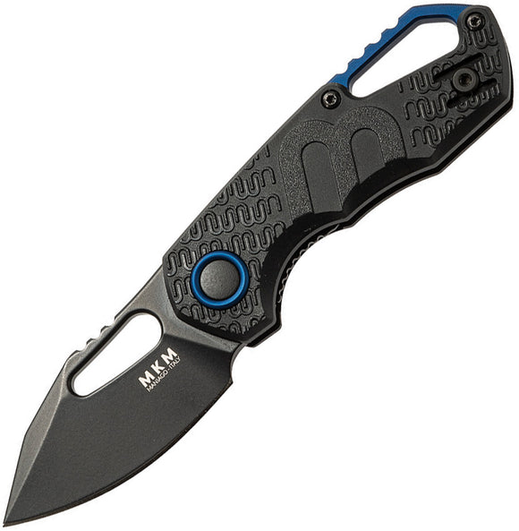 MKM - Maniago Knife Makers Isonzo FRN Linerlock Black N690 Folding Knife 036