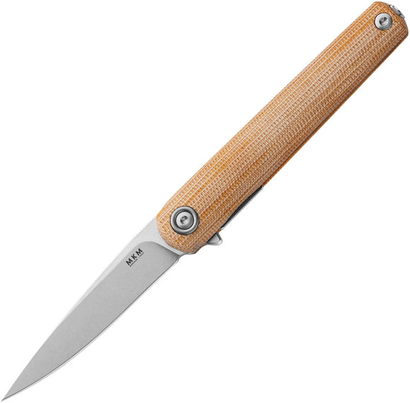 MKM-Maniago Knife Makers Flame Light Linerlock Folding Pocket Knife FL01LNC