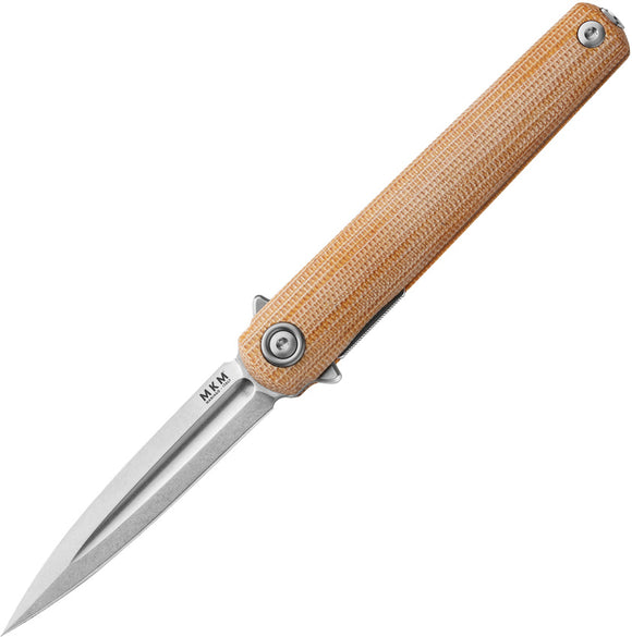 MKM-Maniago Knife Makers Flame Light Linerlock Folding Pocket Knife FL02LNC