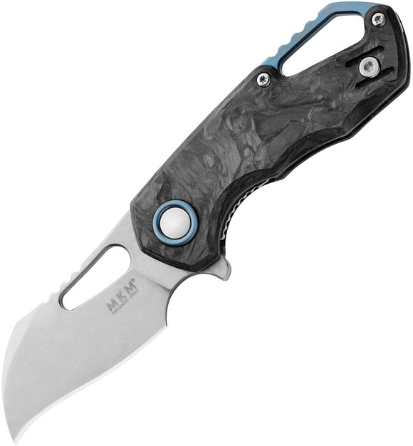 MKM-Maniago Knife Makers Isonzo Carbon Fiber Folding Hawkbill Knife FX03M1CM