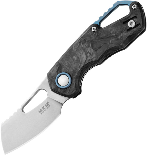 MKM-Maniago Knife Makers Isonzo Carbon Fiber Folding Cleaver Knife FX03M2CM