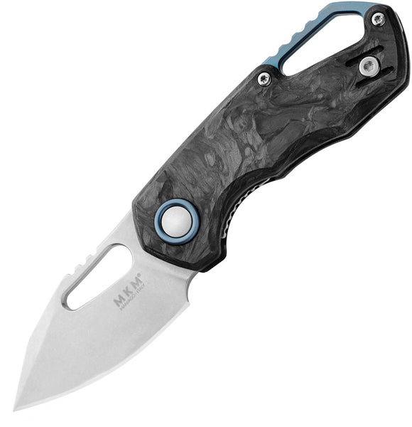 MKM-Maniago Knife Makers Isonzo Carbon Fiber Folding Clip Point Knife FX03M3CM