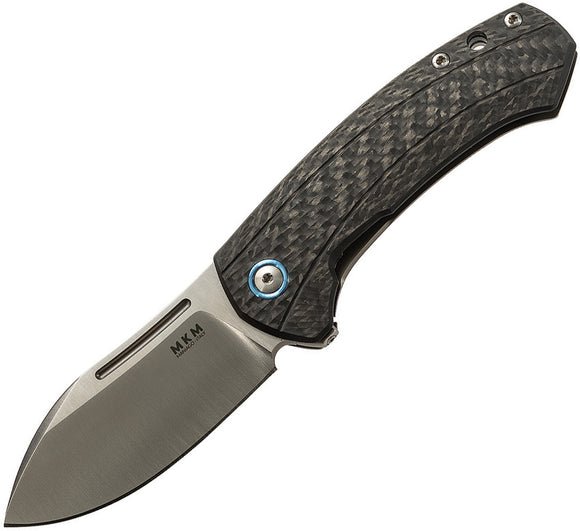 MKM-Maniago Knife Makers Colvera Framelock Lionsteel Carbon Fiber Folding Knife L023